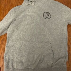 Vans Gray Sweatshirt Casual Comfort Cotton Blend